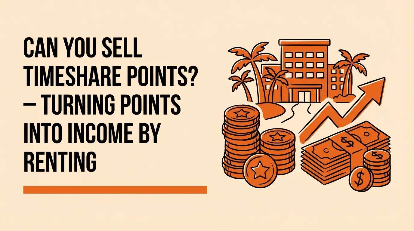 Can You Sell Timeshare Points? – Turning Points into Income by Renting