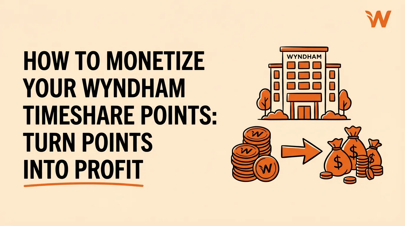 How to Monetize Your Wyndham Timeshare Points: Turn Points into Profit