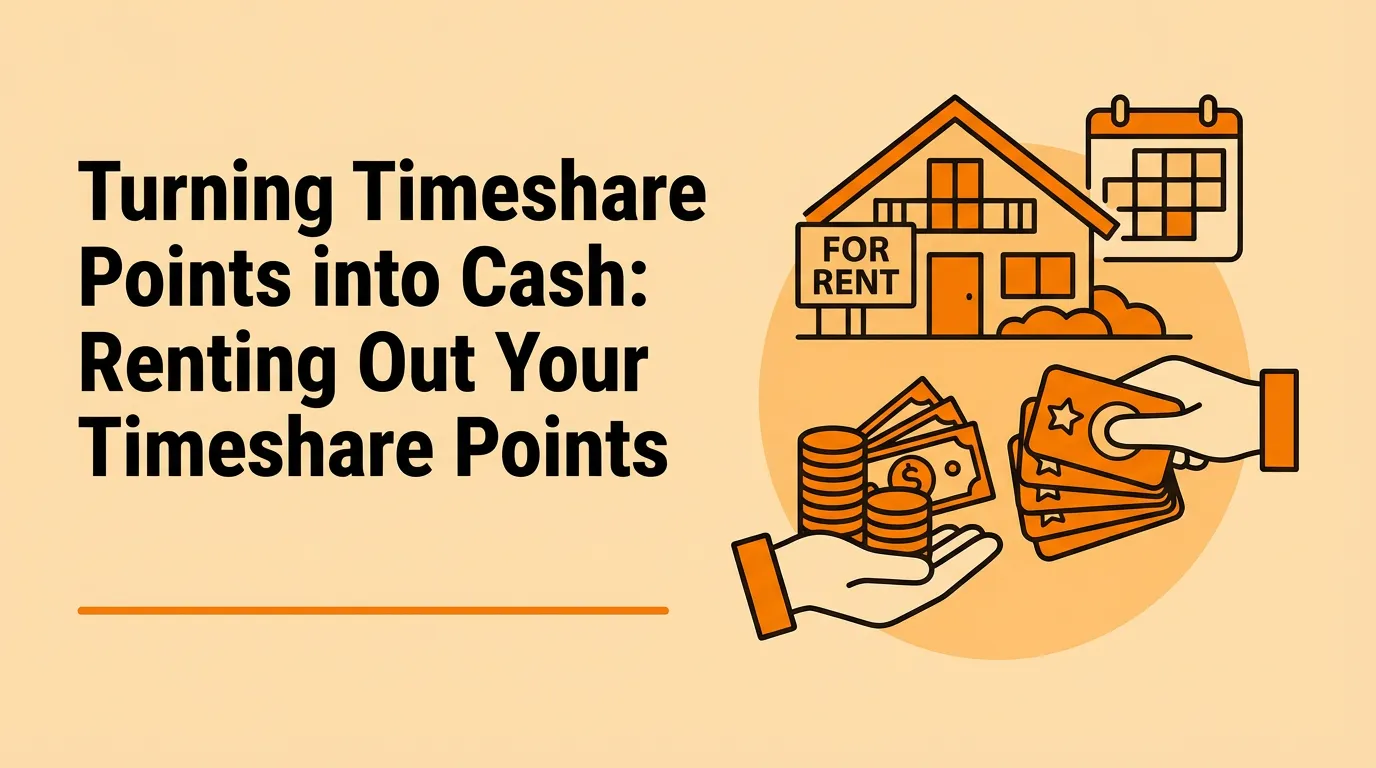 Turning Timeshare Points into Cash: Renting Out Your Timeshare Points